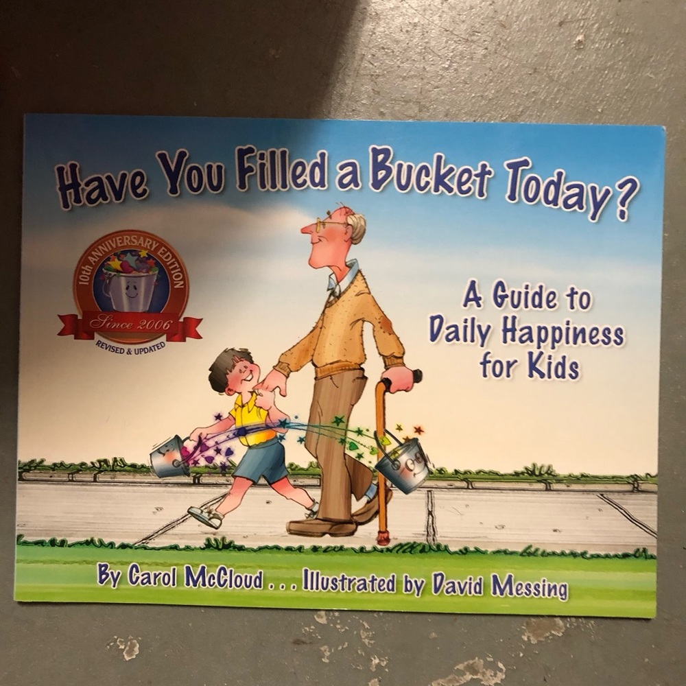 Have you filled a bucket today? Book